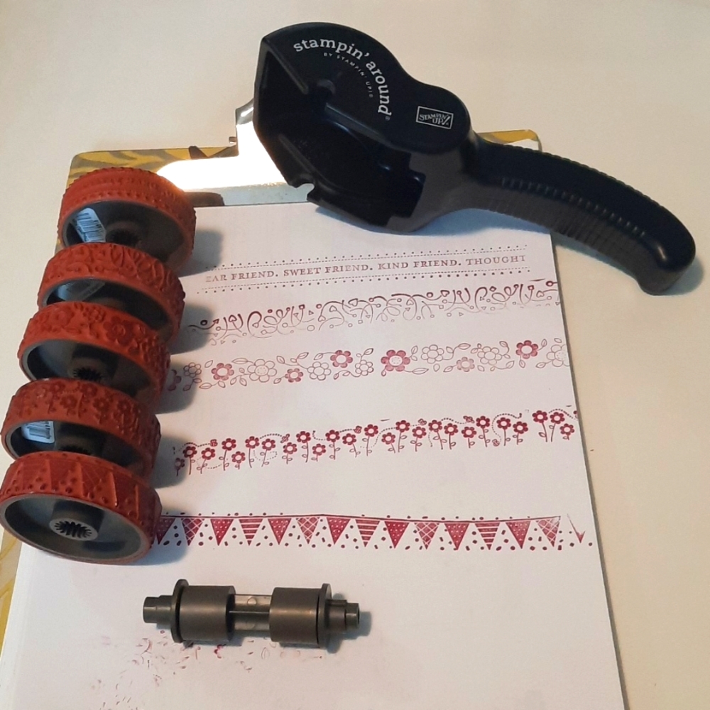 Stampin 'Round rolling stamp set